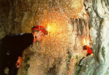 Escorrimento na queda de &aacute;gua