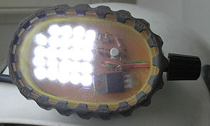 Prot&oacute;tipo do kit de ilumina&ccedil;&atilde;o de 24 leds